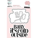 Creative Craftlab Essentials Stamp & Die Cold Outside (CCL-ES-SCD94)