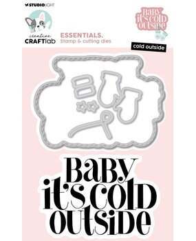 Creative Craftlab Essentials Stamp & Die Cold Outside (CCL-ES-SCD94) Creative Craftlab Essentials Stamp & Die Cold Outside (CCL-ES-SCD94)