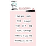 Creative Craftlab Essentials Clear Stamp Frosty Mornings (CCL-ES-STAMP813)