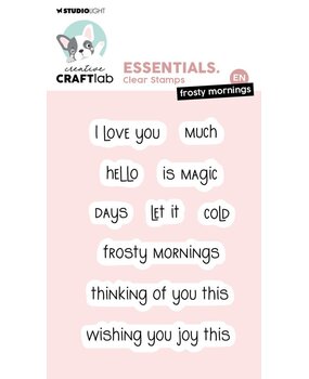 Creative Craftlab Essentials Clear Stamp Frosty Mornings (CCL-ES-STAMP813) Creative Craftlab Essentials Clear Stamp Frosty Mornings (CCL-ES-STAMP813)