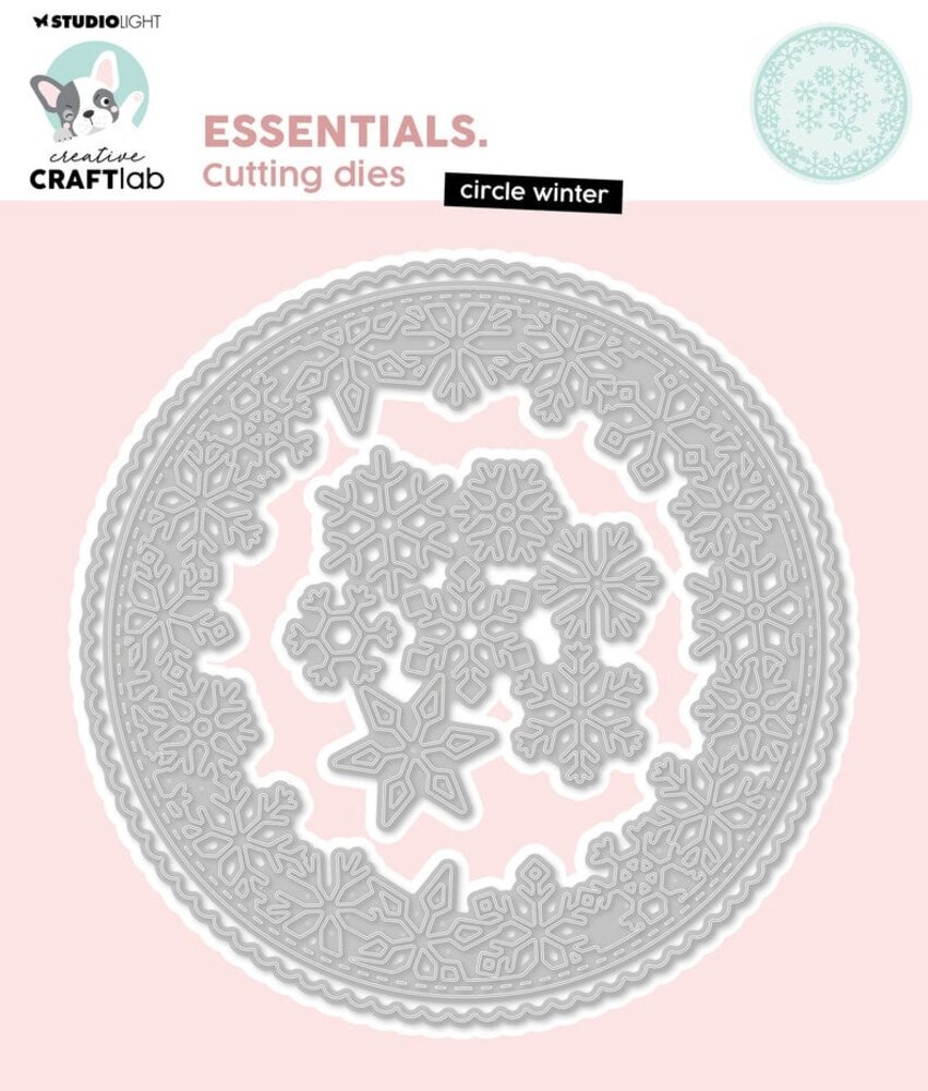 Creative Craftlab Essentials Dies Circle Winter (CCL-ES-CD983) Creative Craftlab Essentials Dies Circle Winter (CCL-ES-CD983)