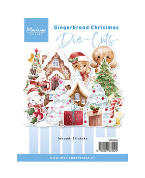 Marianne Design PRE-ORDER Die-cuts Gingerbread Christmas (VK9642) Marianne Design PRE-ORDER Die-cuts Gingerbread Christmas (VK9642)