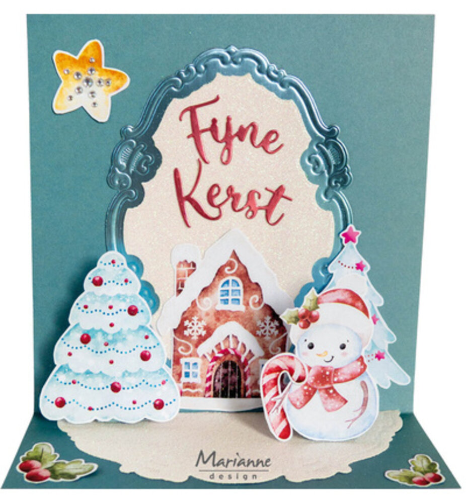 Marianne Design Die-cuts Gingerbread Christmas (VK9642) Marianne Design Die-cuts Gingerbread Christmas (VK9642)