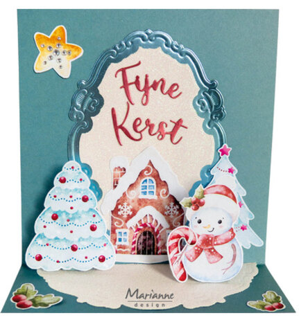 Marianne Design Die-cuts Gingerbread Christmas (VK9642) Marianne Design Die-cuts Gingerbread Christmas (VK9642)