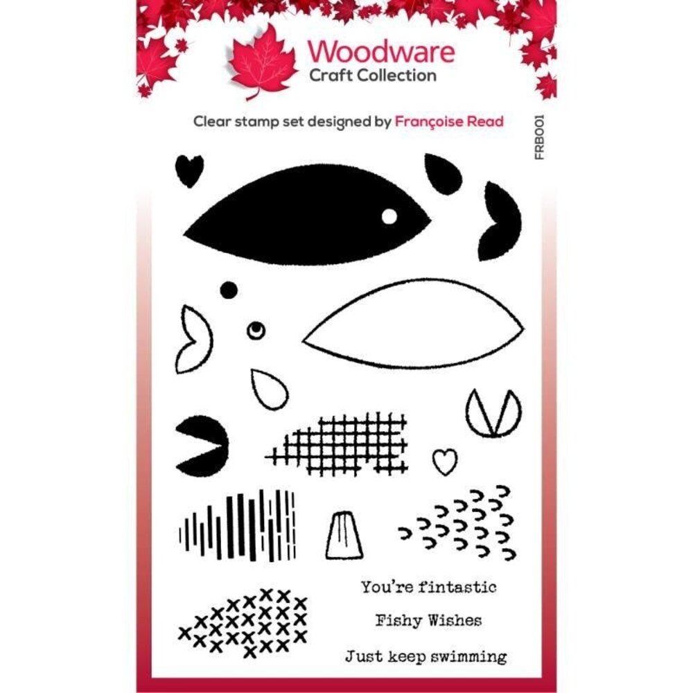 Woodware Build A Fish Clear Stamps (FRB001) (OUTLET) Woodware Build A Fish Clear Stamps (FRB001) (OUTLET)