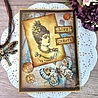 Woodware Vintage Lady Clear Stamps (FRM057) (OUTLET)