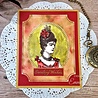 Woodware Vintage Lady Clear Stamps (FRM057) (OUTLET)