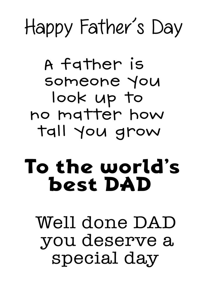 Woodware Best Dad Clear Stamps (FRM060) (OUTLET) Woodware Best Dad Clear Stamps (FRM060) (OUTLET)