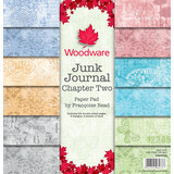 Woodware Junk Journal Chapter Two 8x8 Inch Paper Pad (FRPP003) (OUTLET)