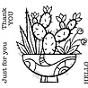Woodware Succulent Display Clear Stamp (FRS092) (OUTLET) Woodware Succulent Display Clear Stamp (FRS092) (OUTLET)