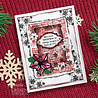 Woodware Christmas Old Labels Clear Stamps (FRS1018) (OUTLET)