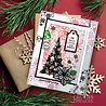 Woodware Christmas Old Labels Clear Stamps (FRS1018) (OUTLET)