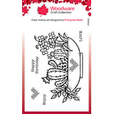 Woodware Plant Display Clear Stamp (FRS912) (OUTLET)