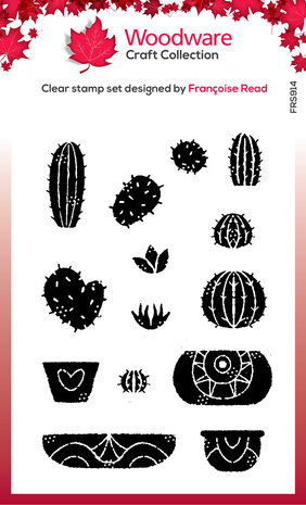 Woodware Build A Cactus Clear Stamp (FRS914) (OUTLET) Woodware Build A Cactus Clear Stamp (FRS914) (OUTLET)