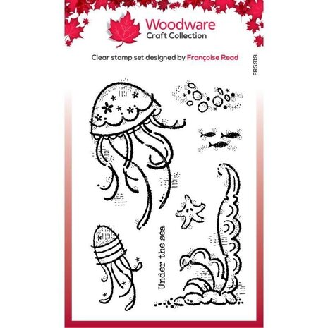 Woodware Under The Sea Clear Stamps (FRS919) (OUTLET) Woodware Under The Sea Clear Stamps (FRS919) (OUTLET)