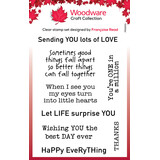 Woodware Happy Everything Clear Stamps (FRS933) (OUTLET)