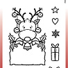 Woodware Festive Rudolph Clear Stamps (FRS936) (OUTLET) Woodware Festive Rudolph Clear Stamps (FRS936) (OUTLET)