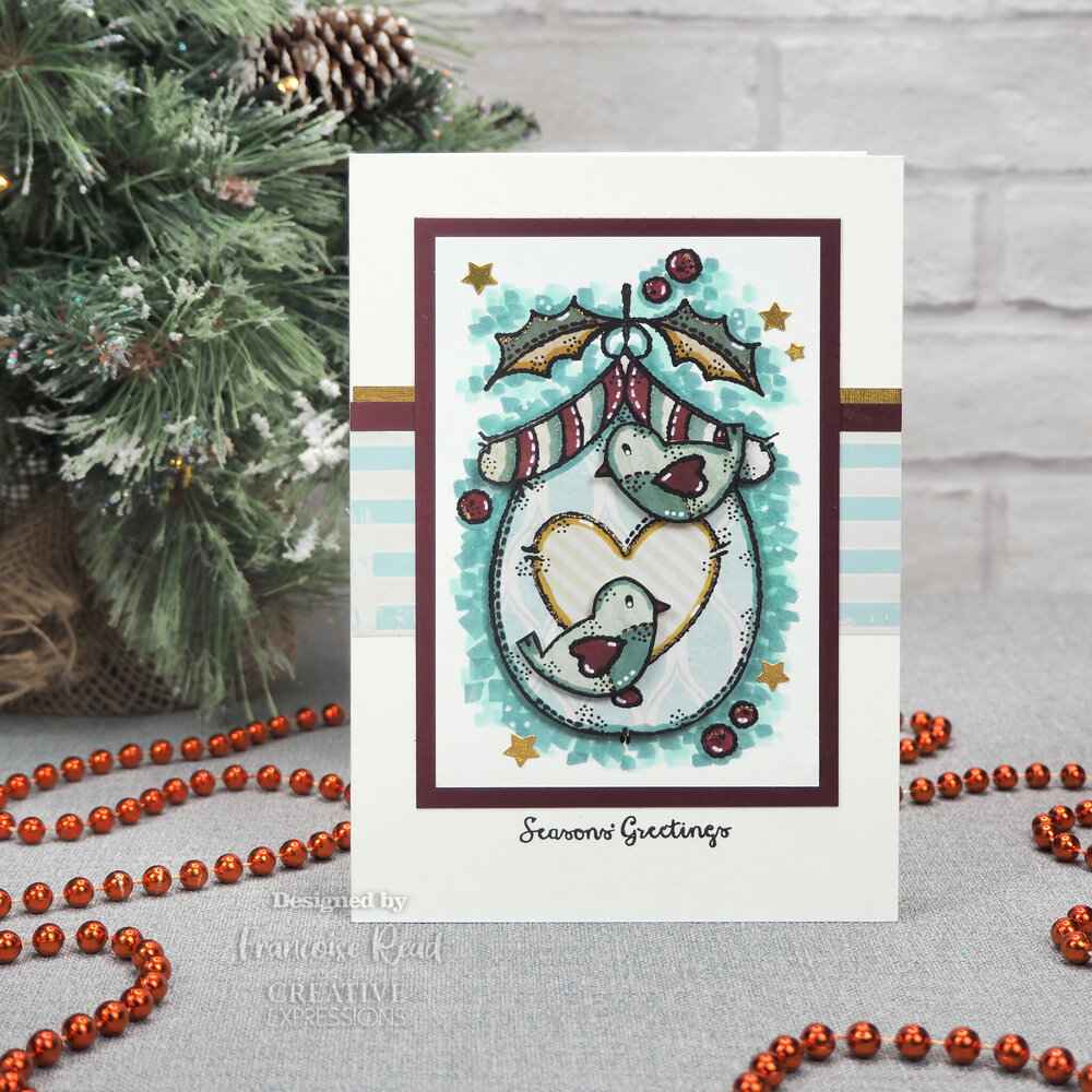 Woodware Christmas Birdhouse Clear Stamps (FRS941) (OUTLET) Woodware Christmas Birdhouse Clear Stamps (FRS941) (OUTLET)