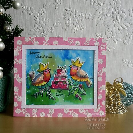 Woodware Robin Party Clear Stamps (FRS942) (OUTLET) Woodware Robin Party Clear Stamps (FRS942) (OUTLET)