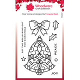Woodware Christmas Bell Clear Stamps (FRS947) (OUTLET)