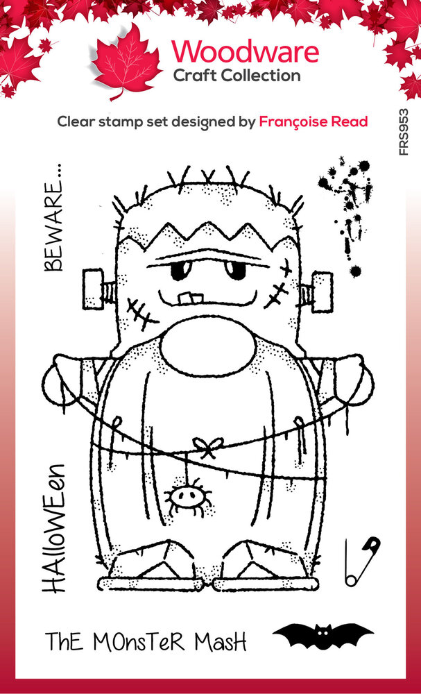 Woodware Frank Gnome Clear Stamps (FRS953) (OUTLET)
