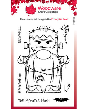 Woodware Frank Gnome Clear Stamps (FRS953) (OUTLET)