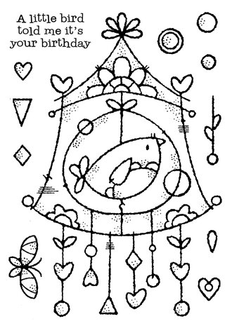 Woodware Wire Birdhouse Clear Stamps (FRS955) (OUTLET) Woodware Wire Birdhouse Clear Stamps (FRS955) (OUTLET)