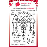 Woodware Garden Dream Catcher Clear Stamps (FRS960) (OUTLET)