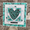 Woodware Bubble Heart Clear Stamps (FRS964) (OUTLET)