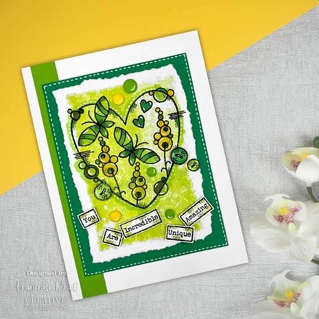 Woodware Butterfly Heart Clear Stamps (FRS965) (OUTLET) Woodware Butterfly Heart Clear Stamps (FRS965) (OUTLET)