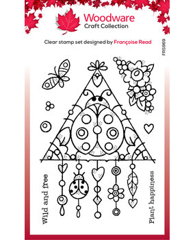 Woodware Ladybird Dream Clear Stamps (FRS969) (OUTLET) Woodware Ladybird Dream Clear Stamps (FRS969) (OUTLET)