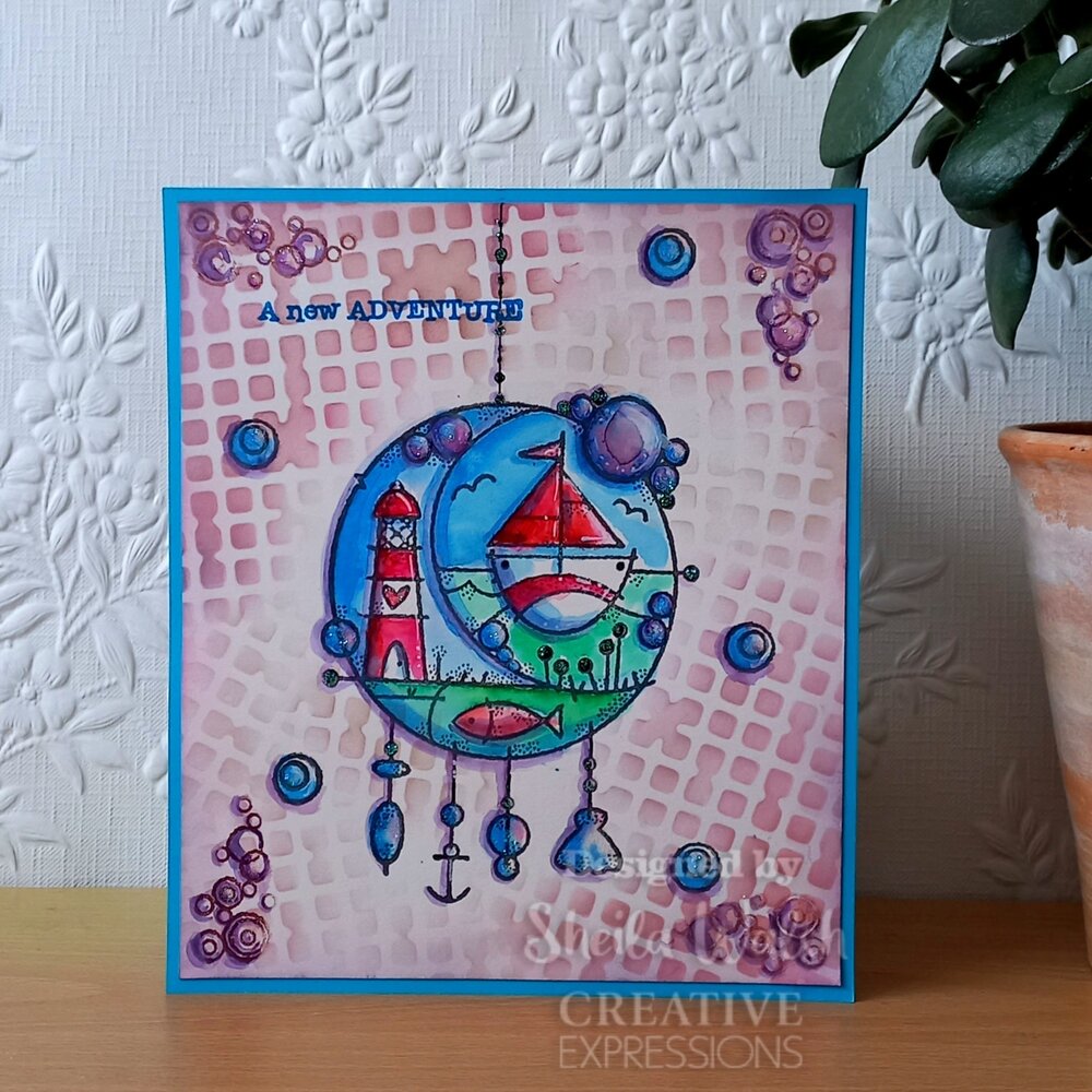 Woodware Seaside Dreamcatcher Clear Stamps (FRS970) (OUTLET) Woodware Seaside Dreamcatcher Clear Stamps (FRS970) (OUTLET)