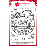 Woodware Dream Home Clear Stamps (FRS971) (OUTLET)