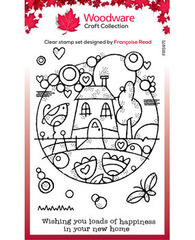 Woodware Dream Home Clear Stamps (FRS971) (OUTLET) Woodware Dream Home Clear Stamps (FRS971) (OUTLET)