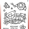 Woodware Bird Nest Clear Stamps (FRS972) (OUTLET)