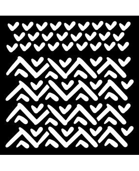 Woodware Tribal Stencil (FRST058) (OUTLET)