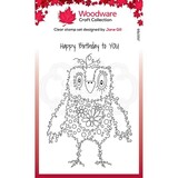 Woodware Fuzzy Friends Hugo Clear Stamp (JGS769) (OUTLET)