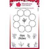 Woodware Bubble Circle Clear Stamps (JGS852) (OUTLET)