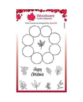 Woodware Bubble Circle Clear Stamps (JGS852) (OUTLET) Woodware Bubble Circle Clear Stamps (JGS852) (OUTLET)