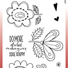 Woodware Petal Doodles Happy Soul Clear Stamps (JGS856) (OUTLET) Woodware Petal Doodles Happy Soul Clear Stamps (JGS856) (OUTLET)