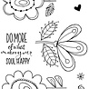 Woodware Petal Doodles Happy Soul Clear Stamps (JGS856) (OUTLET) Woodware Petal Doodles Happy Soul Clear Stamps (JGS856) (OUTLET)
