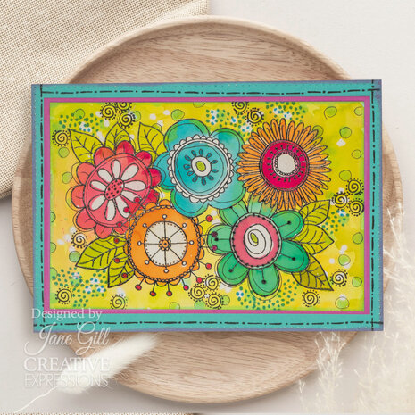 Woodware Petal Doodles Happy Thoughts Clear Stamps (JGS857) (OUTLET) Woodware Petal Doodles Happy Thoughts Clear Stamps (JGS857) (OUTLET)