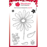 Woodware Petal Doodles With Love Clear Stamps (JGS859) (OUTLET)