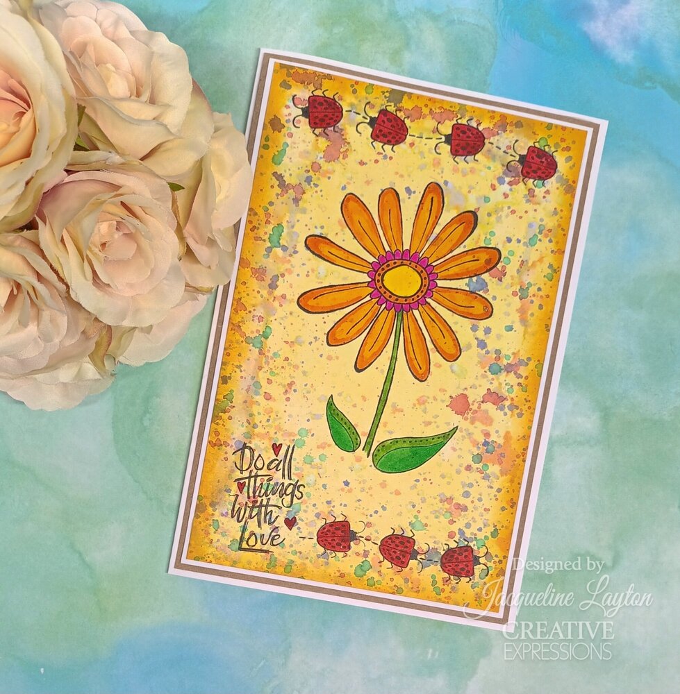 Woodware Petal Doodles With Love Clear Stamps (JGS859) (OUTLET) Woodware Petal Doodles With Love Clear Stamps (JGS859) (OUTLET)