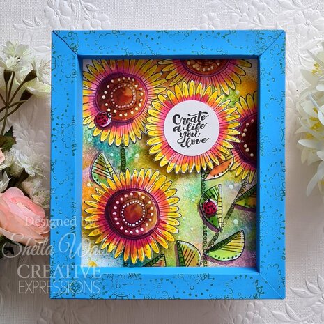 Woodware Petal Doodles Live Life Clear Stamps (JGS860) (OUTLET) Woodware Petal Doodles Live Life Clear Stamps (JGS860) (OUTLET)