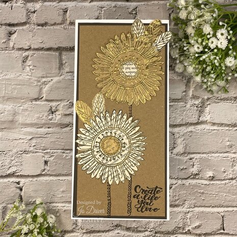 Woodware Petal Doodles Live Life Clear Stamps (JGS860) (OUTLET) Woodware Petal Doodles Live Life Clear Stamps (JGS860) (OUTLET)