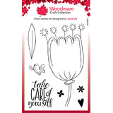 Woodware Petal Doodles Take Care Clear Stamps (JGS861) (OUTLET)