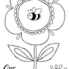 Woodware Petal Doodles Be Happy Clear Stamps (JGS862) (OUTLET)