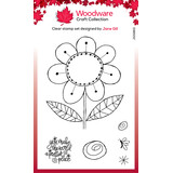 Woodware Petal Doodles Pretty Place Clear Stamps (JGS863) (OUTLET)
