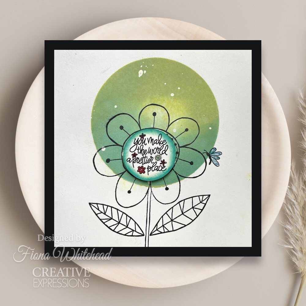 Woodware Petal Doodles Pretty Place Clear Stamps (JGS863) (OUTLET) Woodware Petal Doodles Pretty Place Clear Stamps (JGS863) (OUTLET)